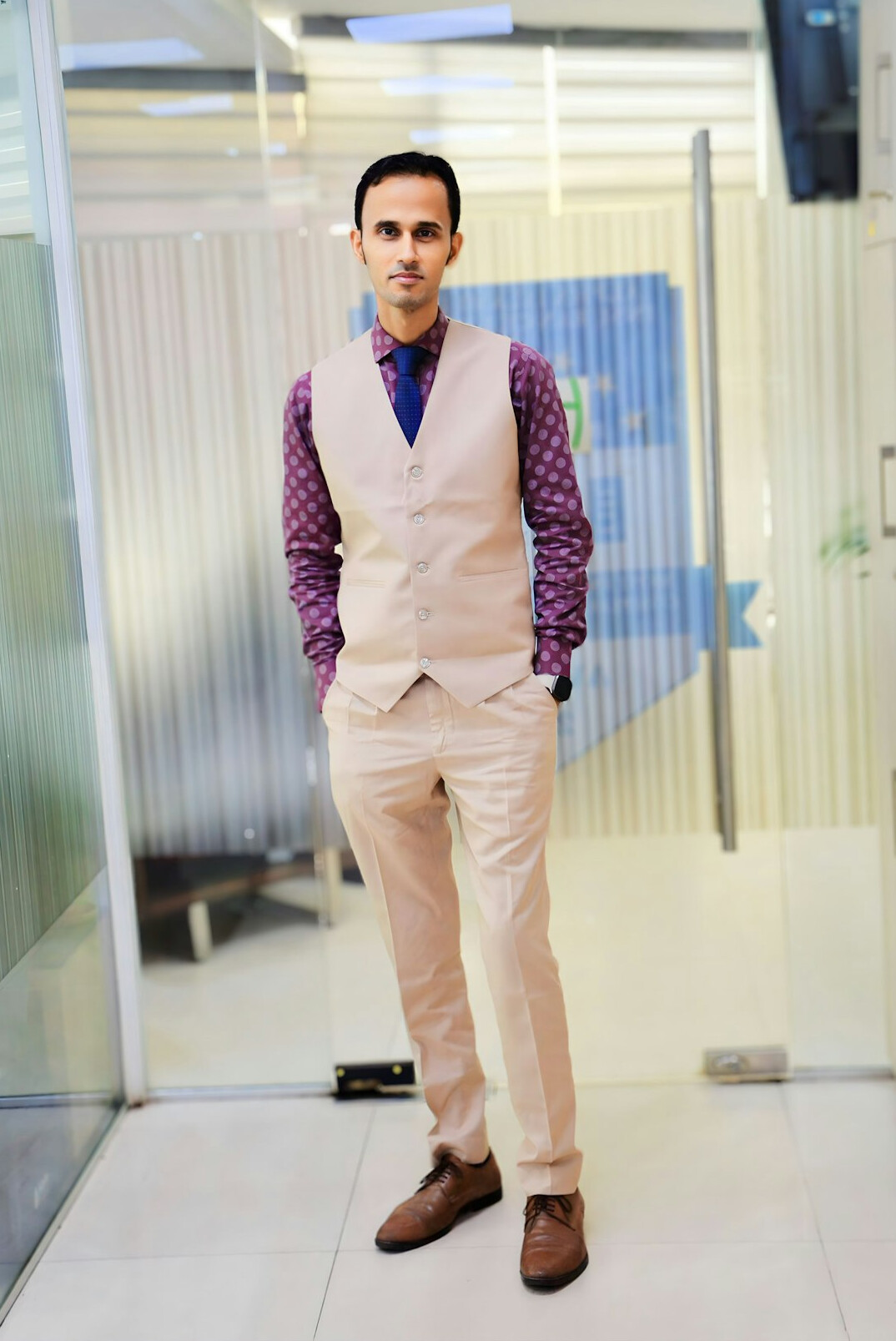 Portrait of a business executive client