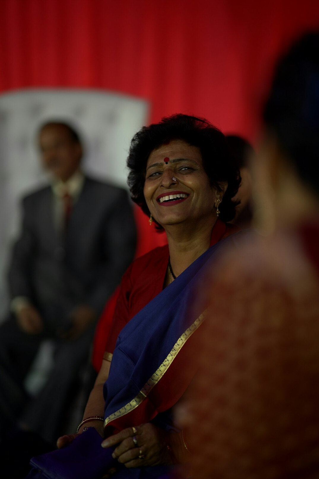 Portrait of a female politician and public speaker client